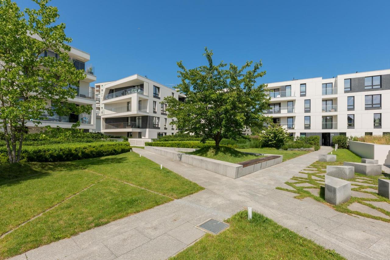 Dom & House - Apartments Okrzei Prime Sopot Bagian luar foto