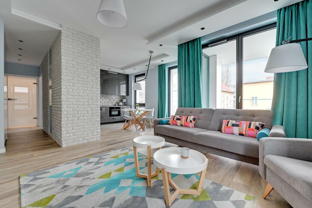 Dom & House - Apartments Okrzei Prime Sopot Bagian luar foto