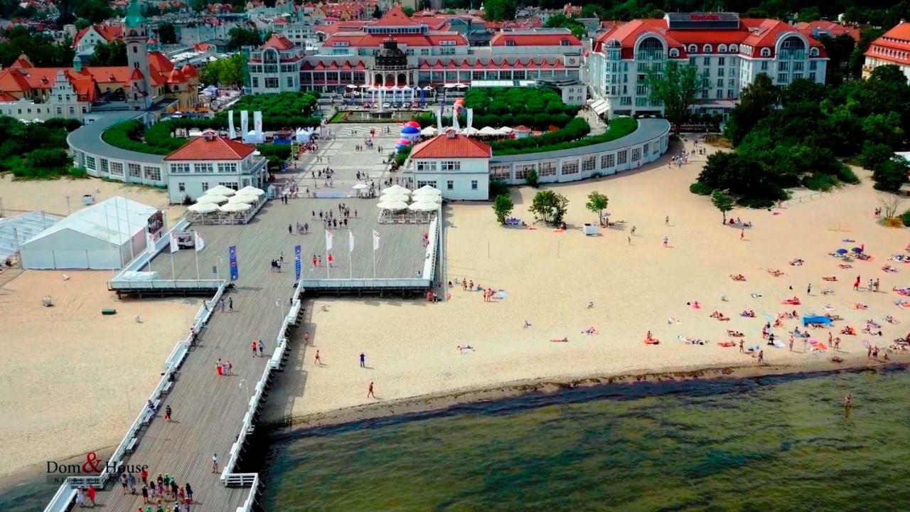 Dom & House - Apartments Okrzei Prime Sopot Bagian luar foto